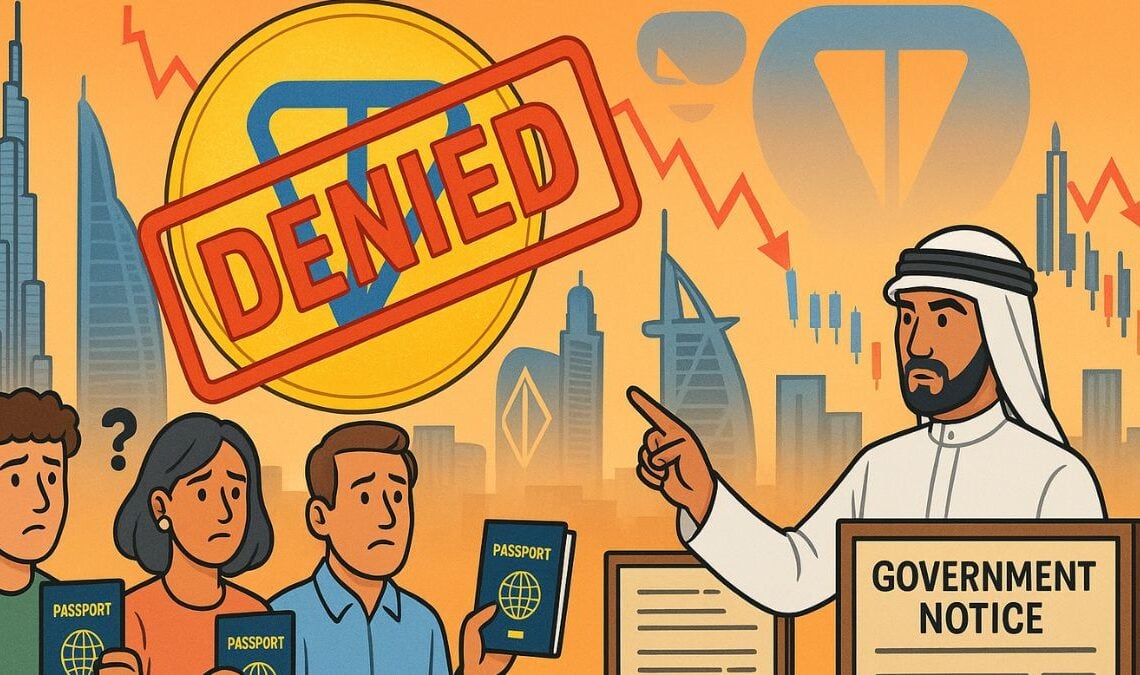 Ton coin denied UAE